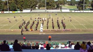 Delcambre High School Marching Band  Morgan City 101709 [upl. by Lonergan356]