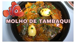 PEIXE TAMBAQUI AO MOLHO DE TOMATE  Receita deliciosa muito fácil e rápida do Mateus [upl. by Ayvid876]