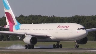 ✈ FIRST NEW Eurowings A330  DAXGA [upl. by Notned]