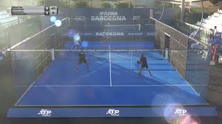 Fip Platinum Sardegna Sinicropi Di Giovanni vs MontielCordoba 15072024 padel tricks [upl. by Atika236]