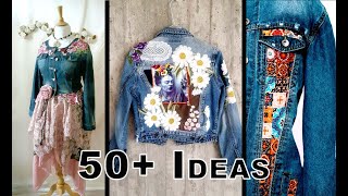 50 Jean Jacket Upcycle Ideas to Inspire Your Next Project [upl. by Leisha915]