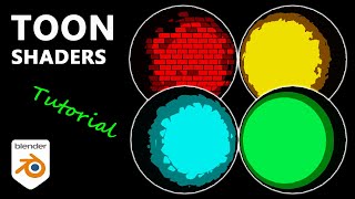 4 Toon Shaders in 8 Minutes  Blender Tutorial [upl. by Kcire]