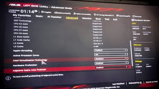 How to enable virtualization on Asus UEFI bios [upl. by Alexi]