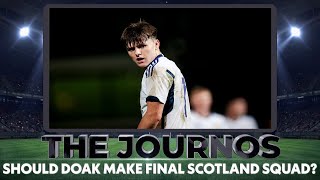 Will Ben Doak Make Final Scotland Squad  The Journos [upl. by Radec]