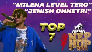 Milena level tero  JENISH CHHETRI  ARNA Nephop Ko Shreepech  Full Individual Performance  TOP 7 [upl. by Llennod]