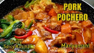 How to Cook Pork Pochero  Tasty Pucherong Baboy Recipe [upl. by Winton]