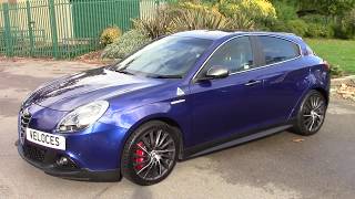 2015 ALFA ROMEO GIULIETTA CLOVERLEAF IN BLUE WITH LAUNCH EDITION BODYKIT FOR SALE [upl. by Basia171]