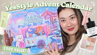 FULL Unboxing of YesStyle Advent Calendar 2023 [upl. by Aurelius51]