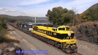 An Interesting Day on the CSX River Line 10192013 [upl. by Hctub]