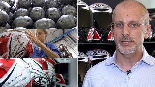 MotoGP™  How a Nolan helmet is made [upl. by Enylhsa380]