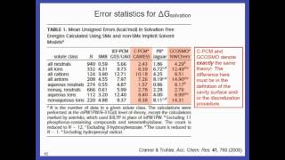 Exploring Solvation Effects with Polarizable Continuum Solvation Models [upl. by Phillips]