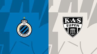 Ao vivo  Club Brugge KV X AS Eupen   Campeonato Belga   Rodada 25 [upl. by Naesal431]