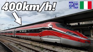 Italys FLAGSHIP Highspeed Train  Venice to Milan on the Frecciarossa 1000 [upl. by Leann]