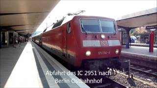 Eisenbahnverkehr in Bielefeld Hbf NRW [upl. by Saltsman379]