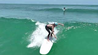 Surfing At The Jetties In South Padre Island TX April 26 2023 [upl. by Marius]