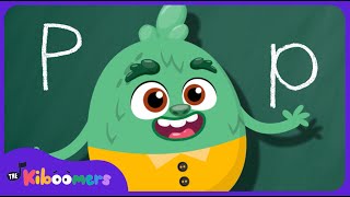 Letter P Song  THE KIBOOMERS Preschool Phonics Sounds  Uppercase amp Lowercase Letters [upl. by Eniloj555]