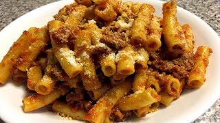 SUPER DELICIOUS Rigatoni Pasta w Sausage Ragu Recipe [upl. by Matilde]