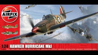 124 Airfix Hawker Hurricane Mk1 [upl. by Kabob419]