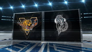 216 Victoriaville Tigres 4 Gatineau Olympiques 5  24 11 2023 [upl. by Atteugram]