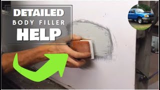 The Secret to Getting Body Filler  Bondo Straight  Fast Easy Consistent [upl. by Savvas]