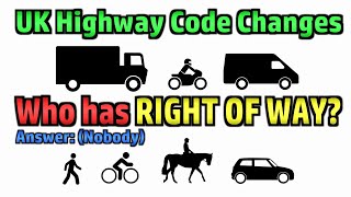 My Ponderings on the Highway Code Changes January 2022 [upl. by Hurlow]