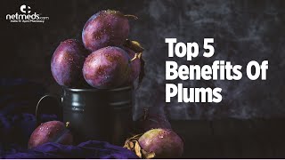 Top 5 Benefits Of Plums Shorts [upl. by Nerrat]