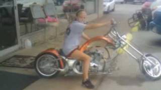 Chopper Chinese Motorcycle Langley Auto Edmond Oklahoma by yourbadneighbor by tim spring [upl. by Athenian]