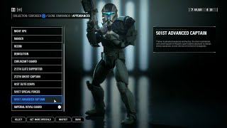 Update 3 new appearances of Clone Commando texture fix [upl. by Sidwohl]