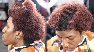 MUST WATCH HAIRCUT TRANFORMATION SIR CRUSES END OF 6 MONTH 360 WAVE WOLF [upl. by Saunder669]