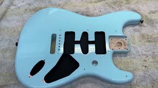 Fender Stratocaster P90 Pickup Conversion  Bare Knuckle Nantucket 90 [upl. by Amorita151]