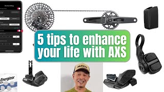 5 tips to improve your life with Sram AXS  dramatically improve AXS reliability and functionality [upl. by Brodie]