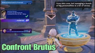 Easily Confront Brutus  Fortnite Rise of Midas Quest [upl. by Ku780]