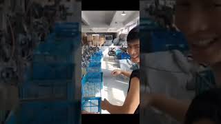 Mesh Scourer Workshop Interior DisplayFactory Kitchen Sponge Cleaning [upl. by Suneya52]