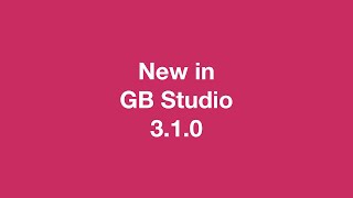 GB Studio 310 now available [upl. by Enitsrik784]