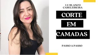 Corte Cabelo Feminino Longo Em Camadas [upl. by Woods]