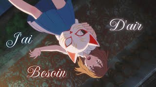 Nightcore AMV  Besoin dair lyrics HD [upl. by Bengt970]