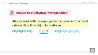 Organic Chemistry  U4L2  Reactions of alkynes 1 [upl. by Josey458]