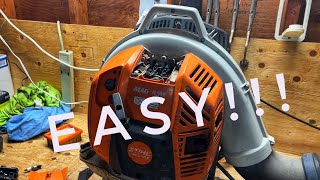 Stihl BR800 Fast valve adjust [upl. by Arnuad]