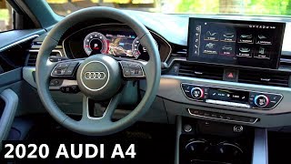 2020 Audi A4 Interior  Virtual Cockpit Space Design Material [upl. by Lilian]