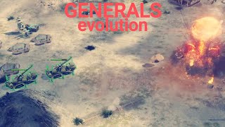 Generals EvolutionБой один против команды из двух тяжелых противников cncgeneralsgamingyoutube [upl. by Rojas]