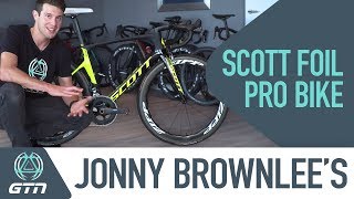 Jonny Brownlees Scott Foil RC Pro Bike [upl. by Christi]