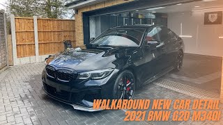 2021 M340i Xdrive G20 New Car Detail and Ceramic Coating [upl. by Kala]