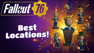 20 Easy Bobblehead Locations  Fallout 76 [upl. by Cadal]