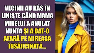 Vecinii au râs în liniște când mama mirelui a anulat nunta și a dato afară pe mireasa însărcinată [upl. by Anahcra]