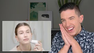 Specialist Reacts to Hailey Biebers Skin Care Routine [upl. by Nylessoj]