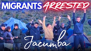 Migrants ARRESTED Jacumba California [upl. by Ailehpo]