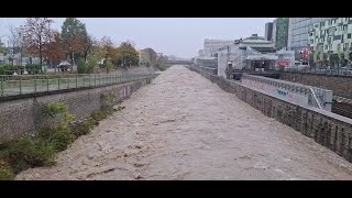 Hochwasser Wienfluss 20240915 [upl. by Nami753]