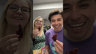 Trying Chili Cheese Fritos Flavored Beef Jerky 🥵 [upl. by Palgrave]