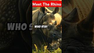 The Rhino Rhinoceros 🦏 rhino wildlife nature [upl. by Euqnom36]