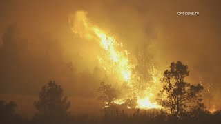 California Wildfires Park Fire near Chico explodes overnight as evacuations expand in Butte Tehama [upl. by Samoht]